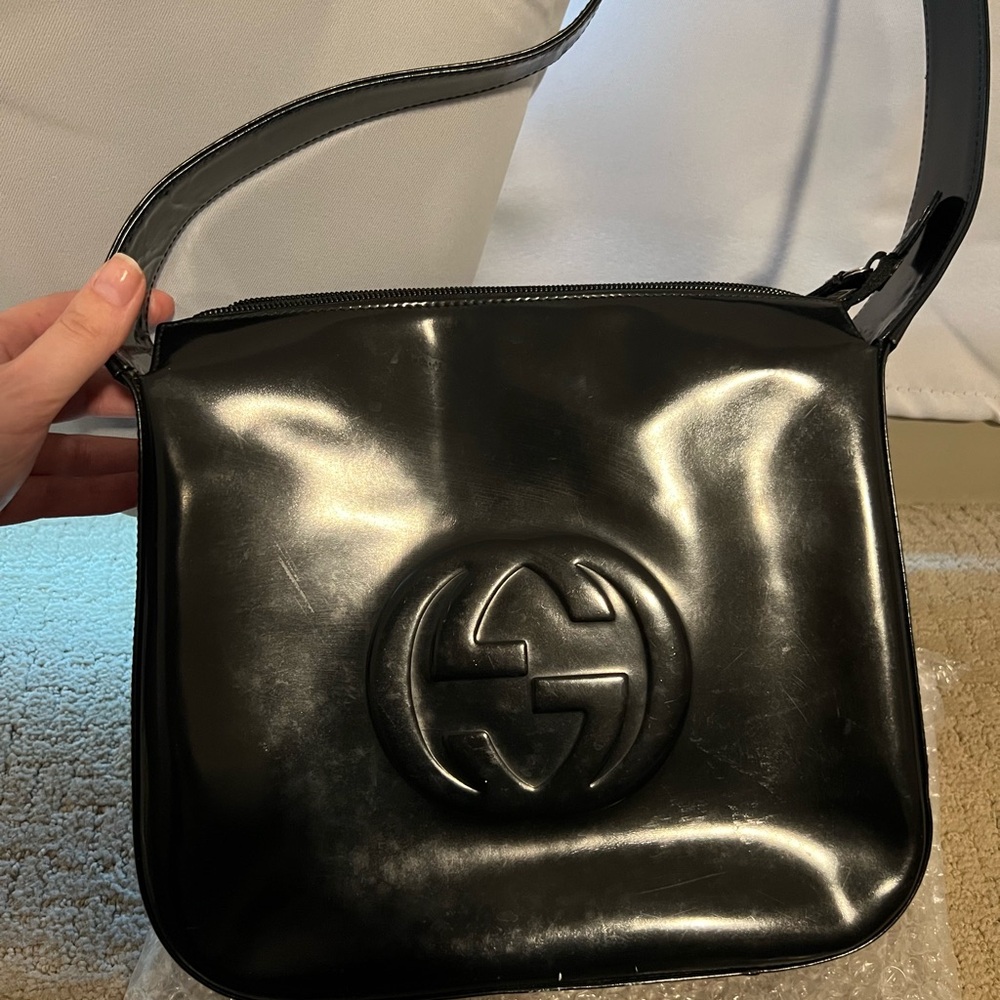 PATENT LEATHER GUCCI TOM FORD HOBO - Comes w/ unbranded dust bag/ insert!